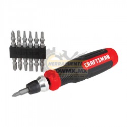 Set Desarmador de Precisión con Puntas 12 pzas CRAFTSMAN CMHT68003